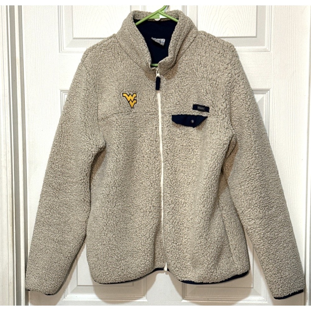 Columbia West Virginia Fleece  Jacket Off white/ ivory womens  Size XL